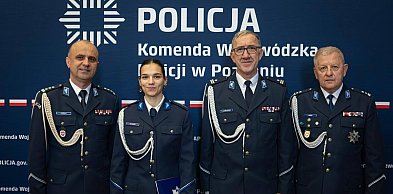 Średzka policjantka odebrała awans na wyższy stopień