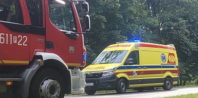 Zderzenie trzech pojazdów na DW432-22932