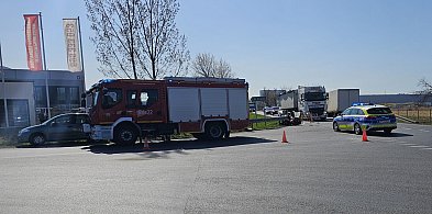 Zderzenie na skrzyżowaniu w Kijewie