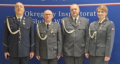 Średzki funkcjonariusz odznaczony-24009