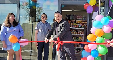 Otwarcie sklepu Społem w Środzie Wielkopolskiej przy ul. Kasztanowej