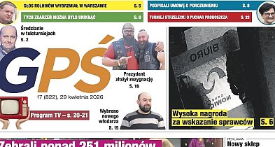 Minął kolejny tydzień. O czym piszemy w nowym wydaniu GPŚ?