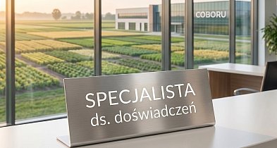 Praca w Słupi Wielkiej: COBORU zatrudni specjalistę ds. doświadczeń (k/m)