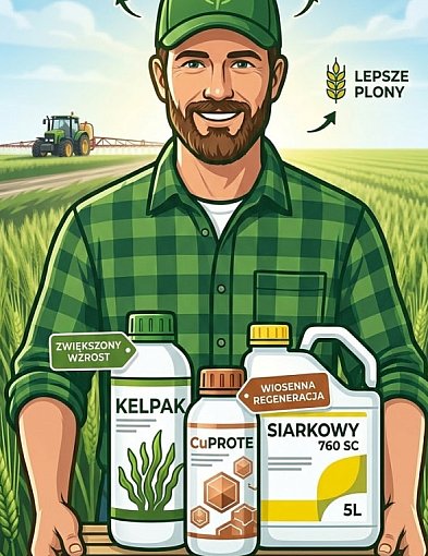 Wiosenna regeneracja zbóż i rzepaku: Postaw na 30 lat doświadczenia AGROFARM