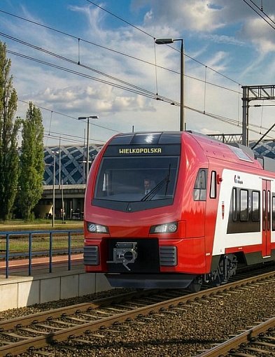 Nowoczesne pociągi zabiorą pasażerów ze Środy