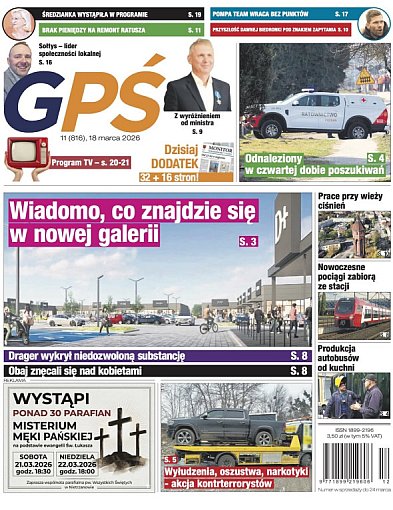 Minął kolejny tydzień. O czym piszemy w nowym wydaniu GPŚ?