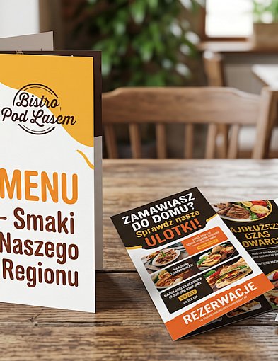 Profesjonalny druk ulotek, menu i plakatów w Środzie Wielkopolskiej