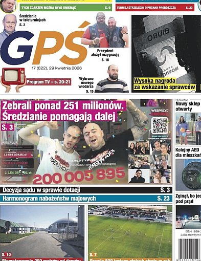 Minął kolejny tydzień. O czym piszemy w nowym wydaniu GPŚ?