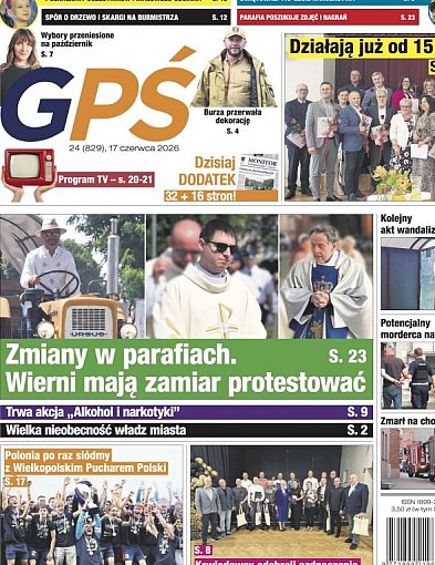 Minął kolejny tydzień. O czym piszemy w nowym wydaniu GPŚ?