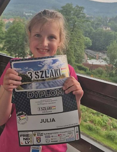 Julka pokonała 15-kilometrową trasę