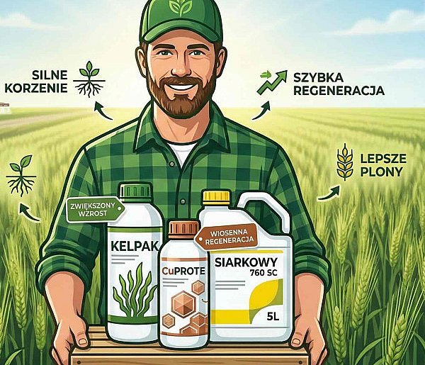 Wiosna na polu: Zadbaj o plony z AGROFARM