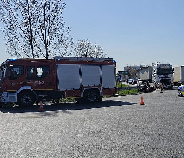 Zderzenie na skrzyżowaniu w Kijewie