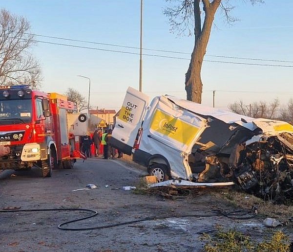 Ustalono tożsamość mężczyzny, który zginął w wypadku po kradzieży busa