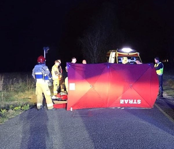 Ratownikom nie udało się przywrócić funkcji życiowych mężczyzny