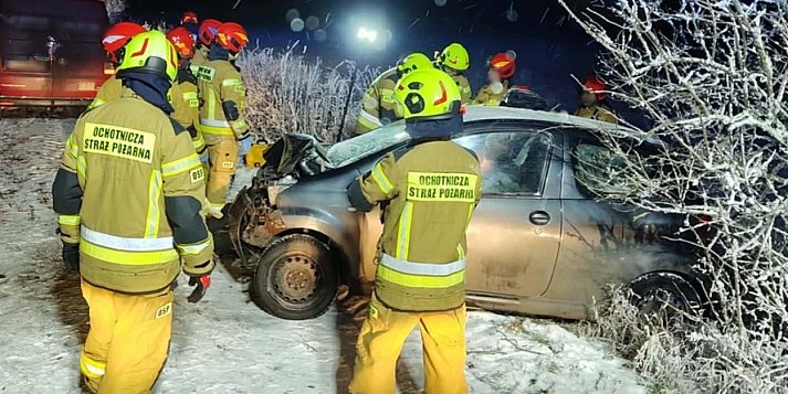 Do zdarzenia doszło na mało uczęszczanej drodze