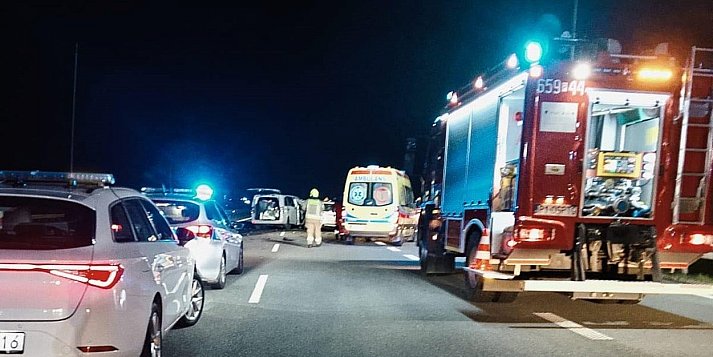 Senior wjechał na autostradę pod prąd. Zmarł w szpitalu
