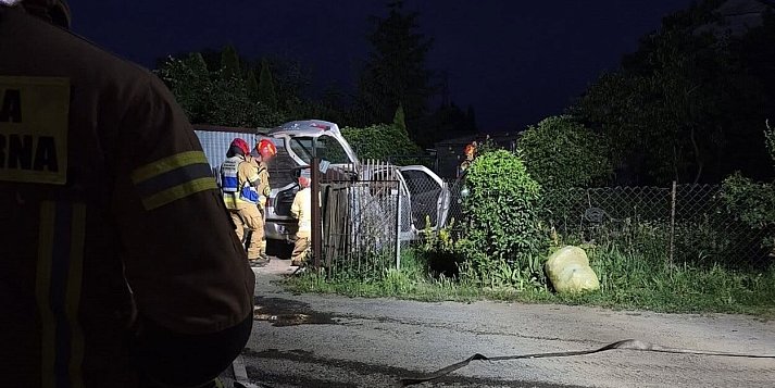 Ulatniał się gaz. Strażacy ewakuowali mieszkańców
