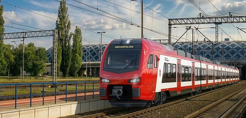 Nowoczesne pociągi zabiorą pasażerów ze Środy
