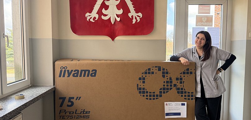 Nowy sprzęt dotarł już do szkoły