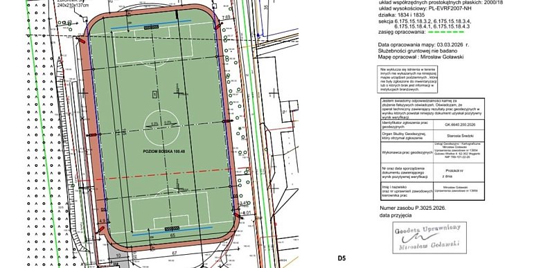 Pierwsze w powiecie pełnowymiarowe boisko?