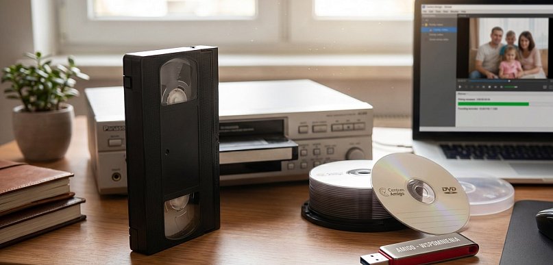 Ocal wspomnienia: Przegrywanie kaset VHS na DVD i Pendrive w Środzie Wlkp.