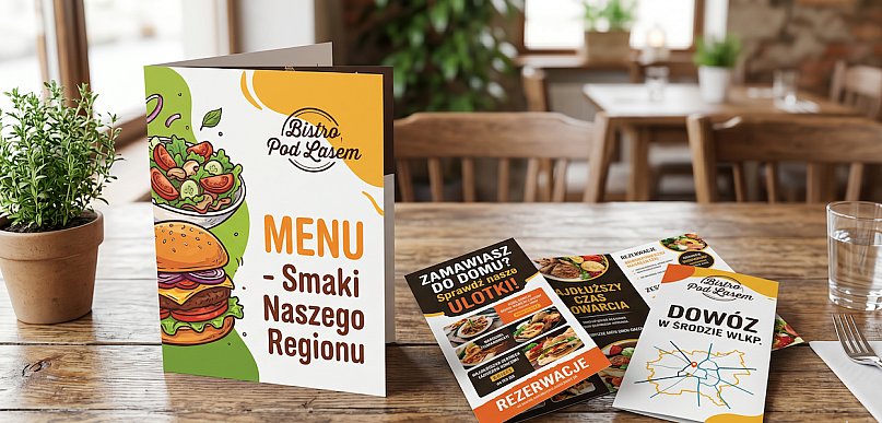 Profesjonalny druk ulotek, menu i plakatów w Środzie Wielkopolskiej