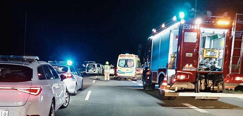 Nie żyje senior, który wjechał na autostradę pod prąd