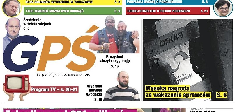 Minął kolejny tydzień. O czym piszemy w nowym wydaniu GPŚ?
