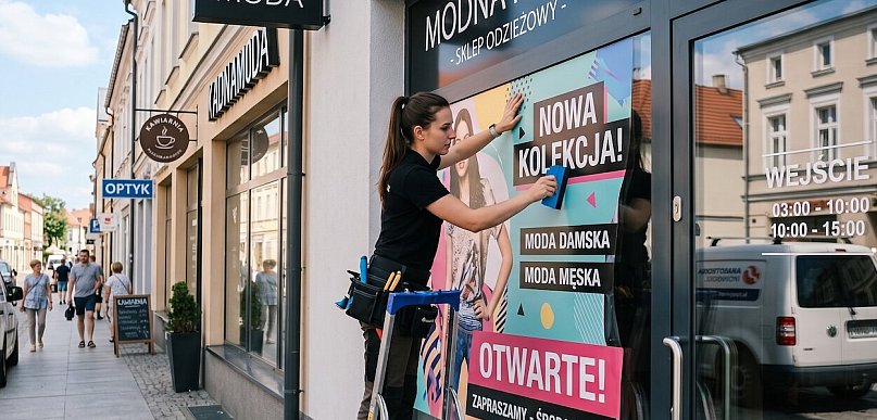 Centrum Amigo: Skuteczne oklejanie witryn Środa Wielkopolska – Wyróżnij sklep!