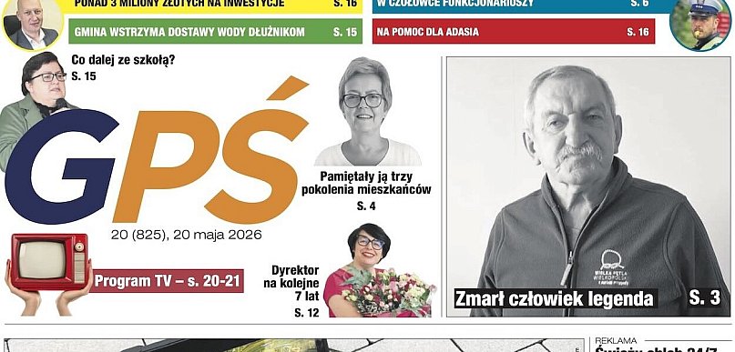 Minął kolejny tydzień. O czym piszemy w nowym wydaniu GPŚ?