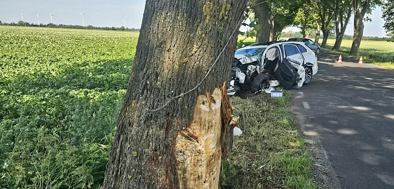 W zdarzeniu poszkodowane zostały dwie osoby