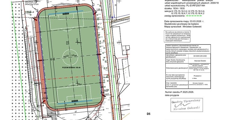 Pierwsze w powiecie pełnowymiarowe boisko?