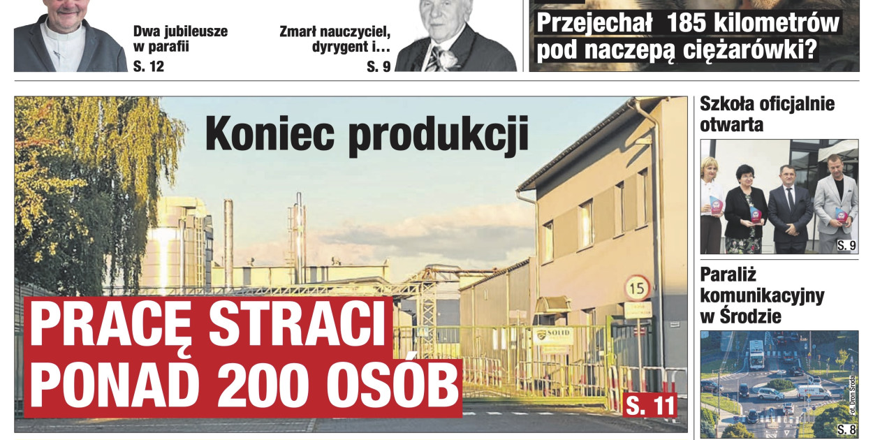 Zapraszamy do zakupu nowego wydania Głos Powiatu Średzkiego!