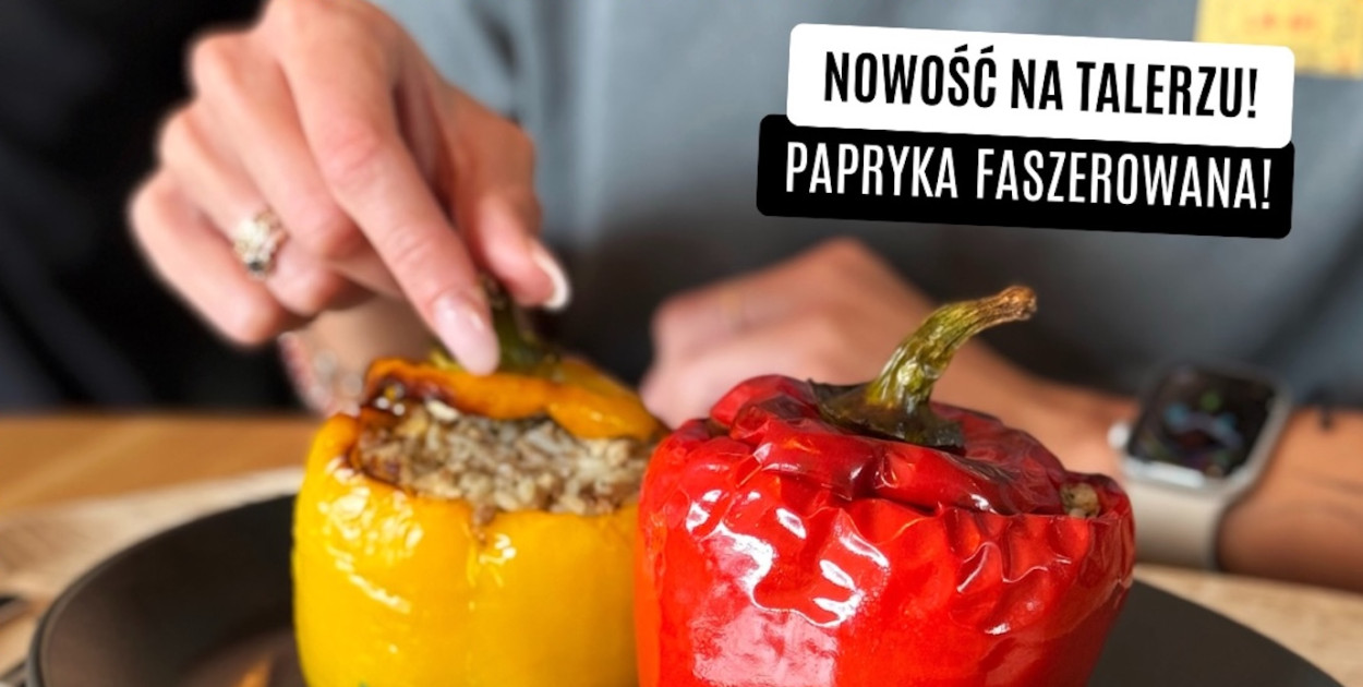 Nowość w Bistro na Talerzu – faszerowana papryka!