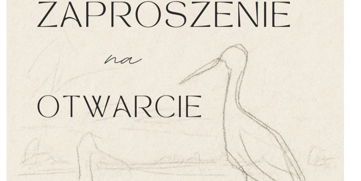 Otwarcie bocianiego muralu
