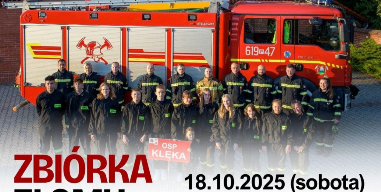 Zbiórka złomu dla OSP Klęka