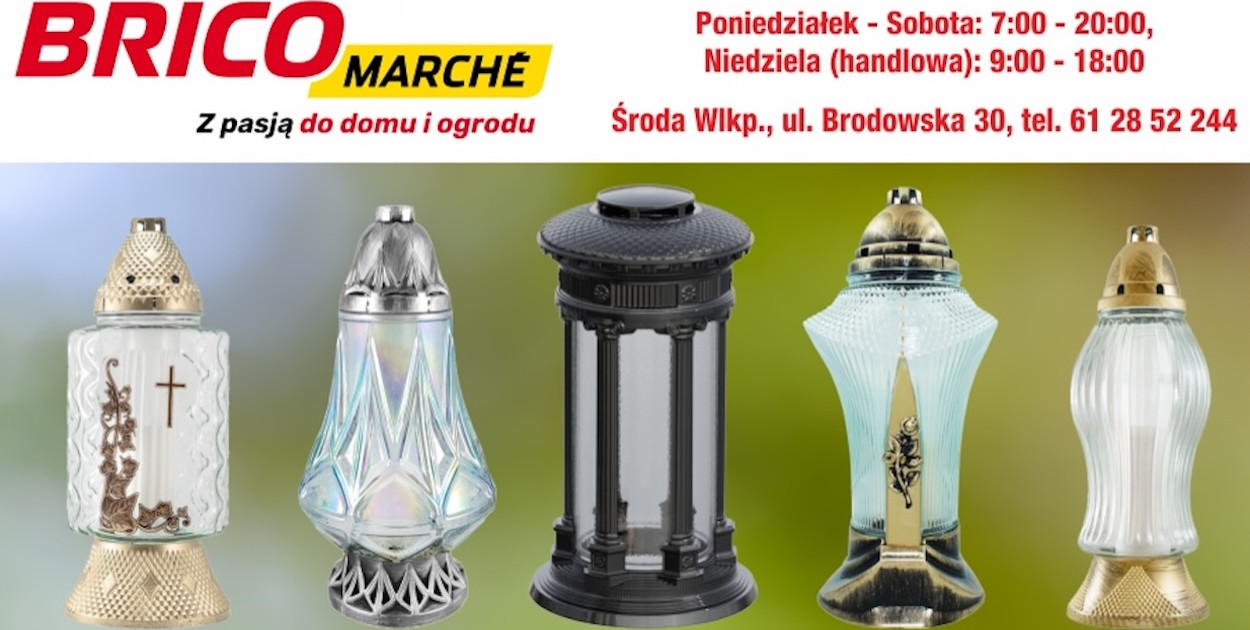 Środa Wielkopolska: w Bricomarché zrobisz wszystkie zakupy na 1 listopada w SUPER cenach