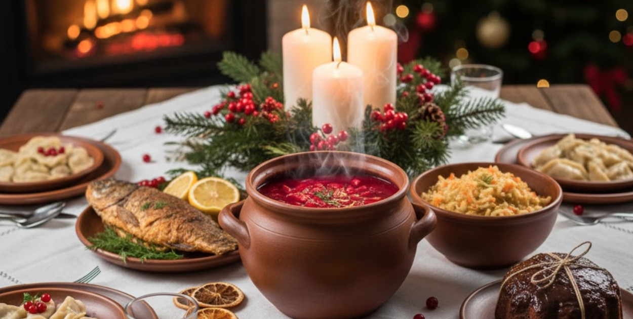 Świąteczne menu kuchni Gaja