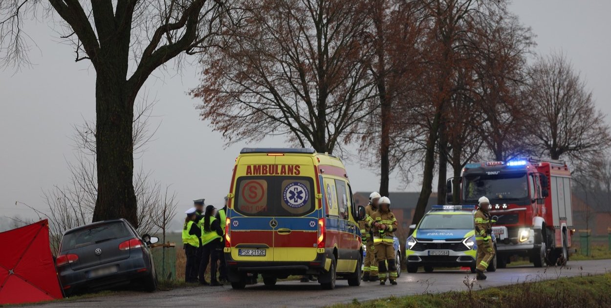 Śmiertelny wypadek niedaleko miejscowości Śnieciska