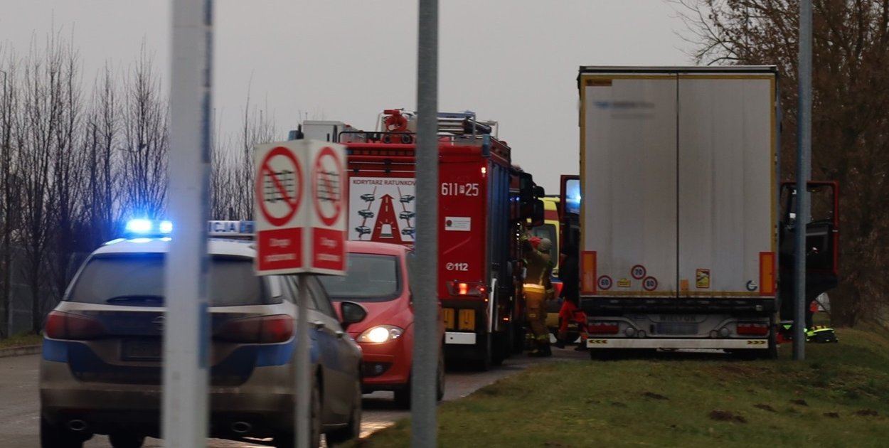 Do interwencji służb ratunkowych doszło w Środzie Wielkopolskiej na ulicy Brodowskiej