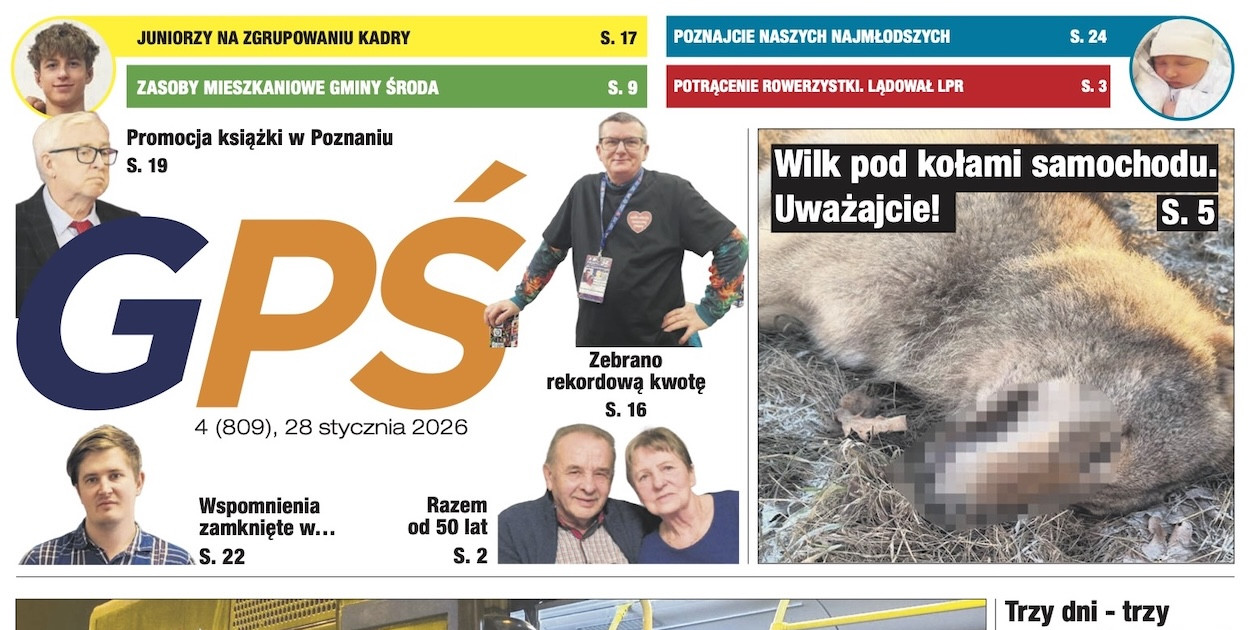 Minął kolejny tydzień. O czym piszemy w nowym wydaniu GPŚ?