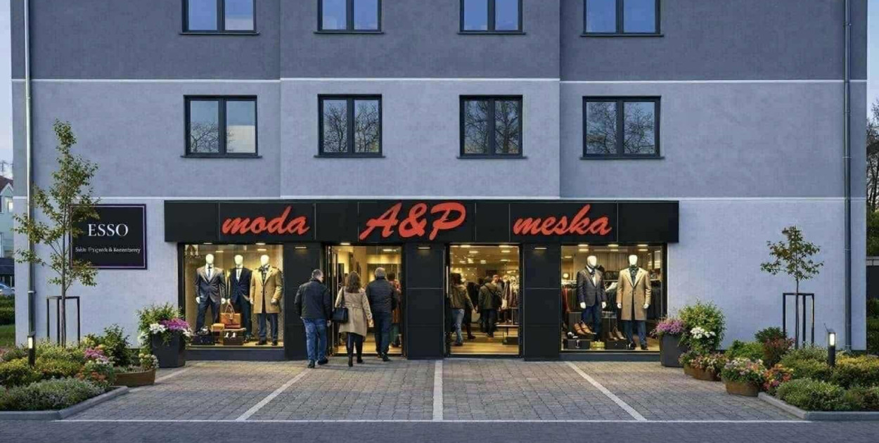 Nowe centrum mody męskiej otwiera się w Środzie Wlkp. - A&P Moda Męska
