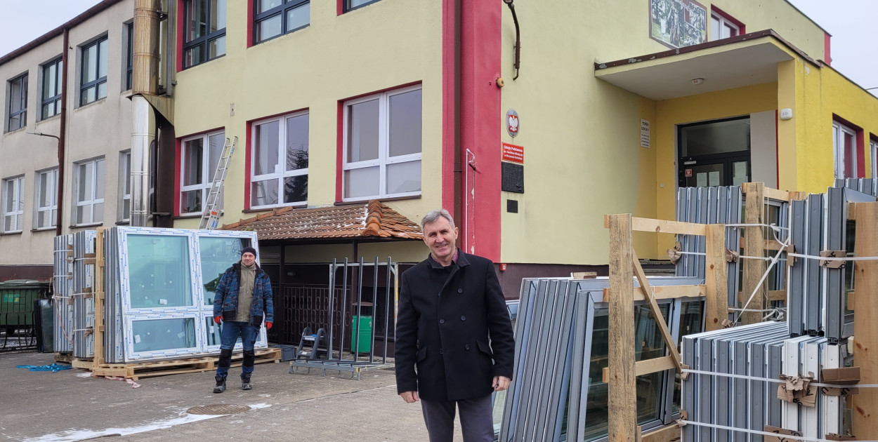 Prace remontowe w szkole postępują