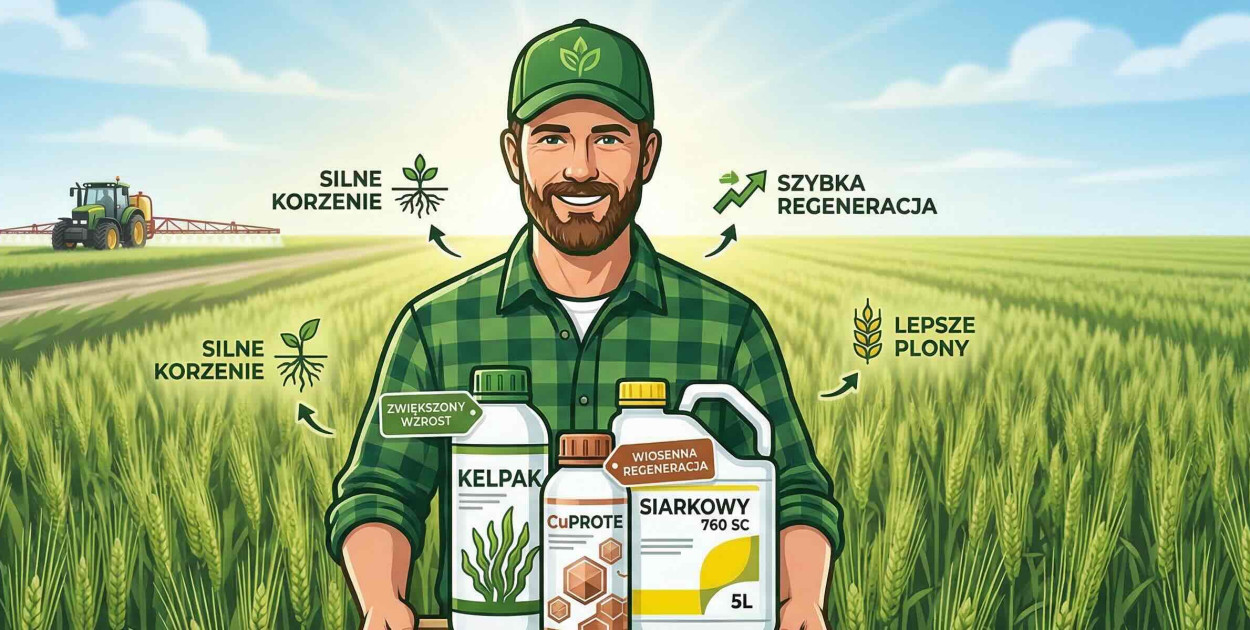 Wiosenna regeneracja zbóż i rzepaku: Postaw na 30 lat doświadczenia AGROFARM