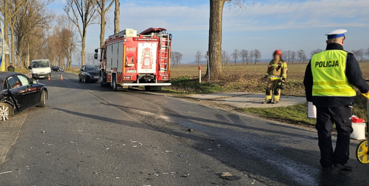 Wymusił pierwszeństwo skręcając w drogę podporządkowaną