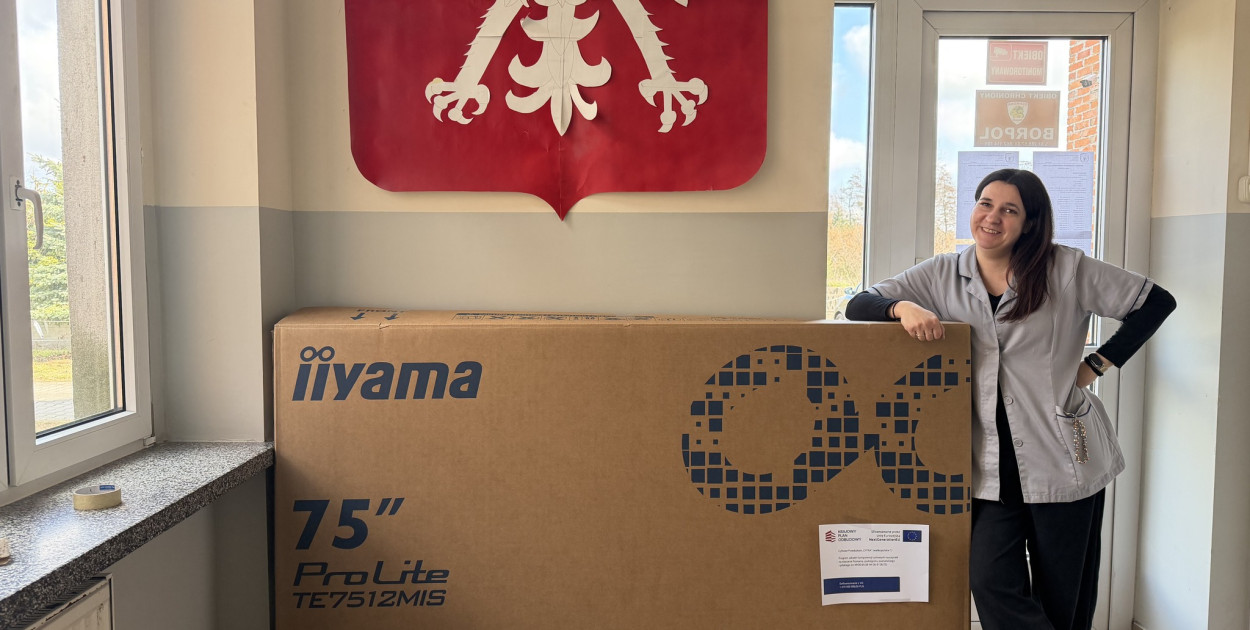 Nowy sprzęt dotarł już do szkoły