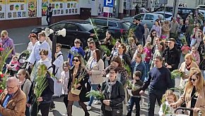 Środa Wielkopolska: Procesja z palmami