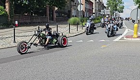 Parada motocyklowa w Miłosławiu