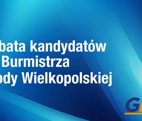 Debata kandydatów na Burmistrza Środy Wielkopolskiej organizowana przez Głos Powiatu Średzkiego