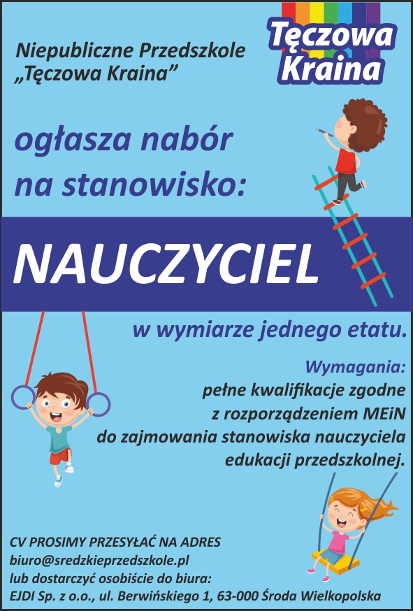 Tęczowa Kraina prowadzi obecnie nabór
